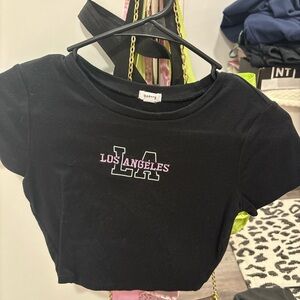 Garage Black 'Los Angeles' T-Shirt